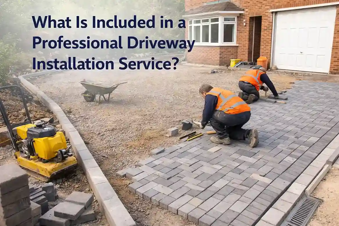 What Is Included in a Professional Driveway Installation Service?
